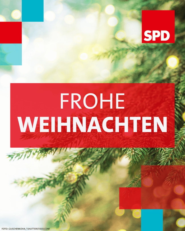 Frohe Weihnachten SPD WENNEWTIR